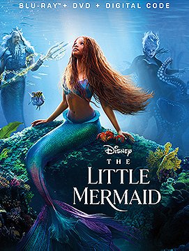 The Little Mermaid (2023) Blu-ray + DVD + Digital Code