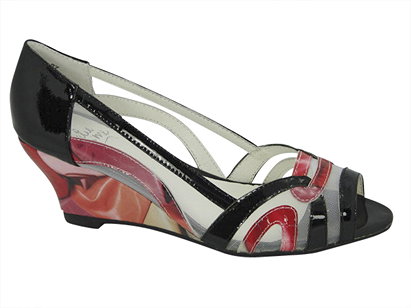 Fast womens wedge court-ManningShoes.com