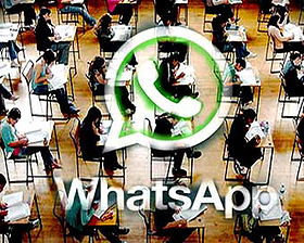 Leakage of examination questions using Whatsapp came into light at DU