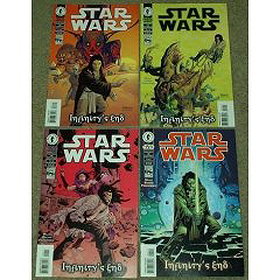 Star Wars Infinity's End # 1, 2, 3 and 4 (Issues 23, 24, 25 and 26.) (The Complete Four Part Limited Series)