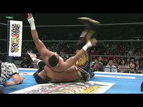 Alex Shelley & KUSHIDA vs. Alex Koslov & Rocky Romero