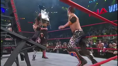 The Motor City Machine Guns vs. Generation Me (TNA, Final Resolution 2010)