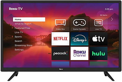 Roku 32” Select Series 720p HD Smart TV TV Remote