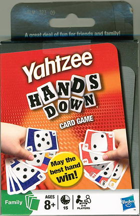 Yahtzee Hands Down Card Game