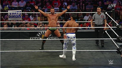 Bobby Roode vs. Andrade Cien Almas (NXT, TakeOver: Brooklyn II)