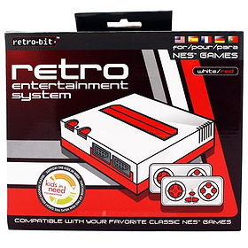 NES Retro Entertainment System - White/Red