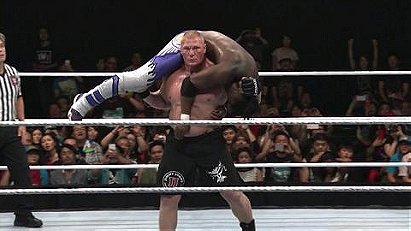 Brock Lesnar vs. Kofi Kingston (2015/7/14)