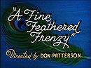 A Fine Feathered Frenzy