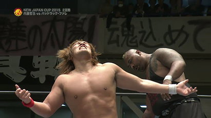 Bad Luck Fale vs. Tetsuya Naito (NJPW, New Japan Cup 2015, 03/08/15)