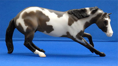 Breyer Classic Cutting Horse grullo paint is in your collection!