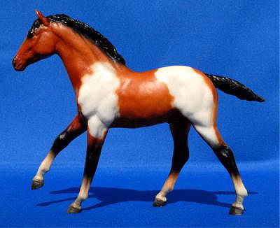 Breyer Action Stock Horse Foal bay pinto is in your collection!