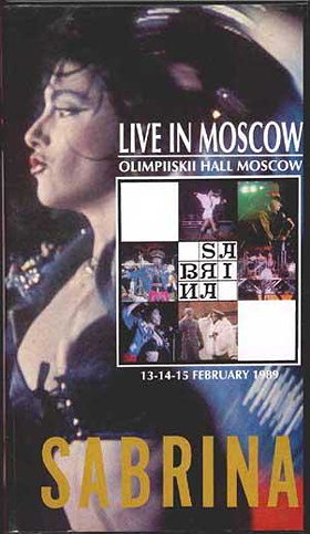SABRINA-LIVE IN MOSCOW [VHS]