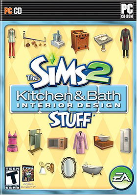 The Sims 2: Kitchen & Bath Interior Design Stuff