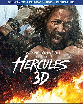 Hercules 3D (Blu-ray 3D + Blu-ray + DVD + Digital HD) 
