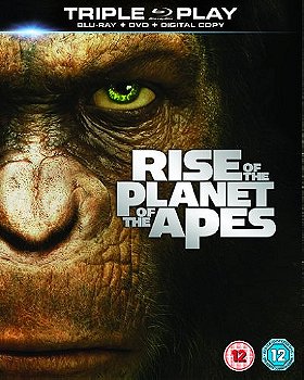 Rise of the Planet of the Apes - Triple Play (Blu-ray + DVD + Digital Copy) [Region Free]