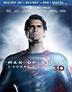 Man of Steel 3D (Blu-ray 3D + Blu-ray + DVD + Digital)