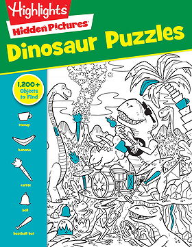 Highlights Hidden Pictures: Dinosaur Puzzles