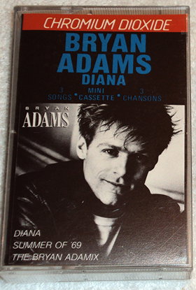 Diana/Summer of '69/The Bryan Adamix [3trk Cassette]