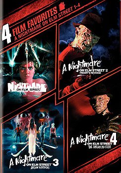 4 Film Favorites: Nightmare on Elm Street 1-4 (A Nightmare on Elm Street, Nightmare on Elm Street 2: