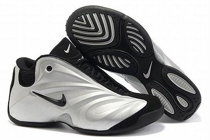 Nike Flightposite Metallic Sliver/Black Men Sneakers