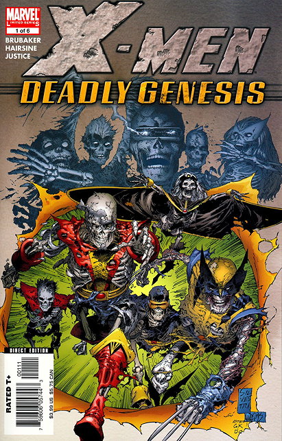 X-Men Deadly Genesis (2006) 	#1-6 	Marvel 	2006