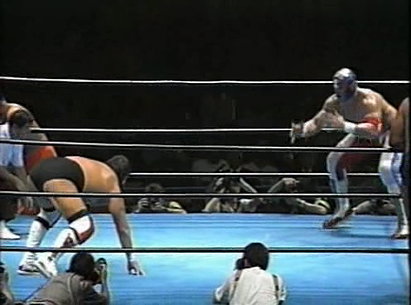 Steve Williams & Johnny Ace vs. Kenta Kobashi & The Patriot (10/21/96)