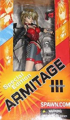 Naomi Armitage III Exclusive Figure Limitied Edition Redecortated Version 2001 Mcfarlane's 3D Animation From Japan Special Edition