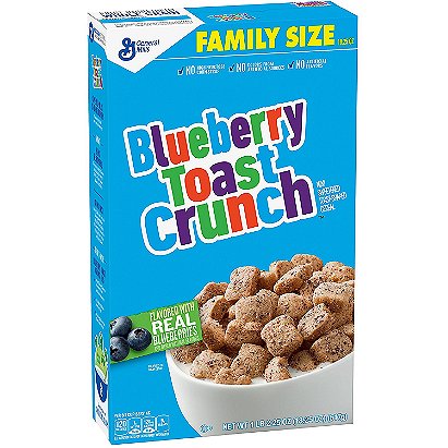 Blueberry Toast Crunch Cereal