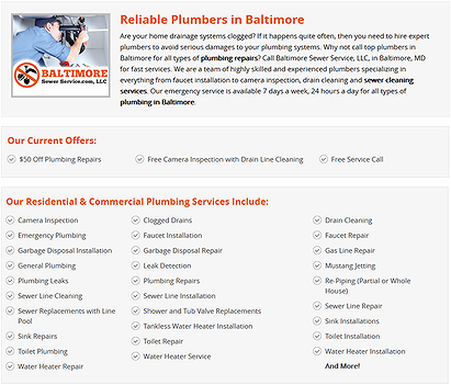 Plumber Baltimore