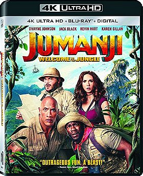 Jumanji: Welcome to the Jungle [4K Ultra HD+ Blu-ray + Digital]