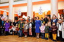 Maia Sandu celebrates Christmas with the children