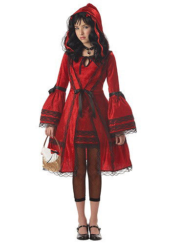 Tween Strangeling Riding Hood Costume