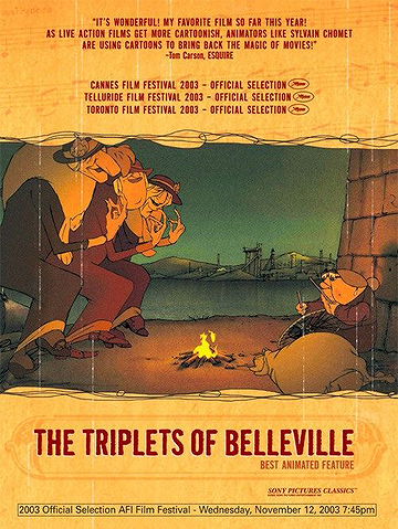 The Triplets of Belleville (2003)