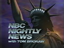 NBC Nightly News with Tom Brokaw open - September 9, 1985