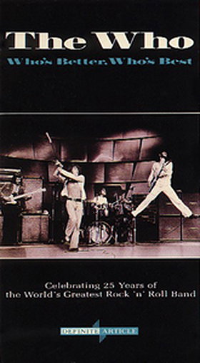 The Who: Who's Better, Who's Best [VHS]