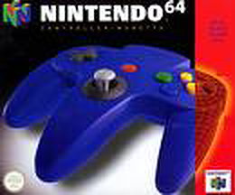 Nintendo 64 controller - Blue