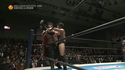 Katsuyori Shibata vs. Hirooki Goto (NJPW, New Japan Cup 2015, 03/08/15)