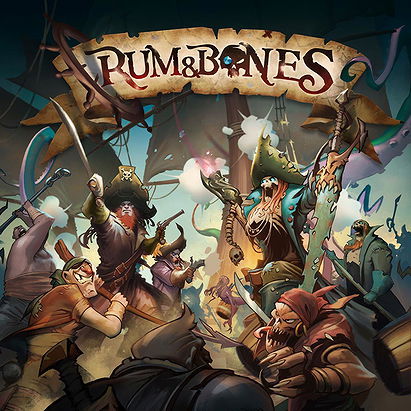 Rum and Bones Board Game