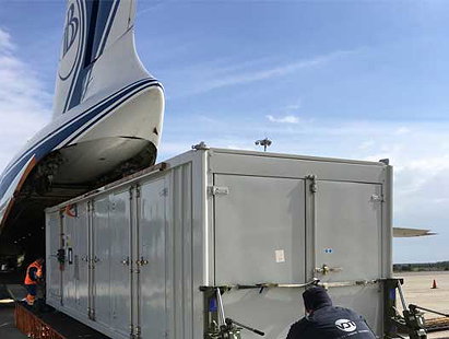 Volga-Dnepr utilises new wing lift system to expedite loading of large cargo containers