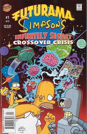 Futurama Simpsons 