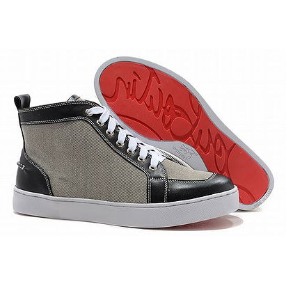 Red Bottom Christian Louboutin Rantus Orlato Men Sneakers Navy White