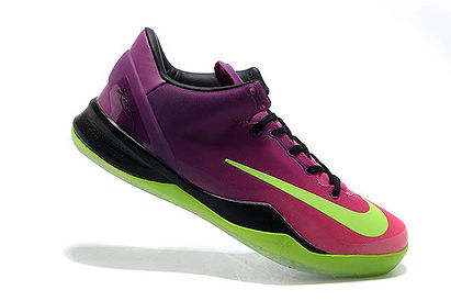 Mens Nike Zoom Kobe Bryant 8 System Mambacurial Red Plum/Electric Green/Pink Flash Colorways