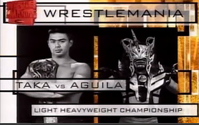 Aguila vs. Taka Michinoku (WWE, Wrestlemania 14)