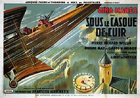 Sous le casque de cuir