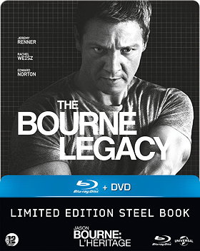 Bourne Legacy, The (Limited Edition Steel Book) [Blu-ray + DVD]