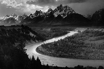 The Grand Tetons and the Snake River