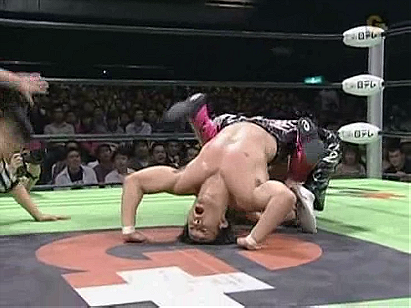 KENTA & Naomichi Marufuji vs. Kaz Hayashi & Spanky (5/7/05)