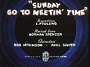 Sunday Go to Meetin' Time