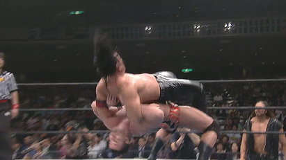 Shinsuke Nakamura vs. Davey Boy Smith jr. (4/7/13)
