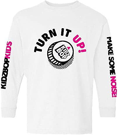 KIDZ BOP Turn It Up Longsleeve Tee White
